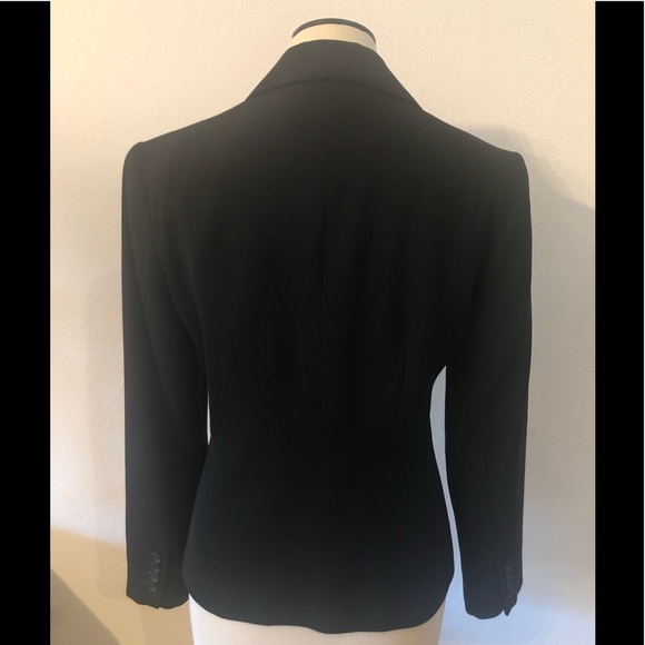 Harolds women’s black wool blazer size 2 - Picture 3 of 5